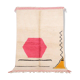 Tapis en laine marocaine fait main traditionnelle taille 100 x 200 cm