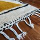 Beni Ouarain wool rug Contemporary graphic design size 250cmx150c