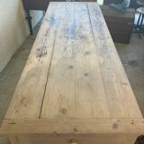 Grande Table de Ferme avec Tiroir