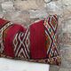 Taie d'oreiller marocaine, housse de coussin berbère, taie d'oreiller tissé