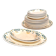 Dining table service, ironstone, Choisy le Roi