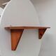 Vintage wooden wall shelf