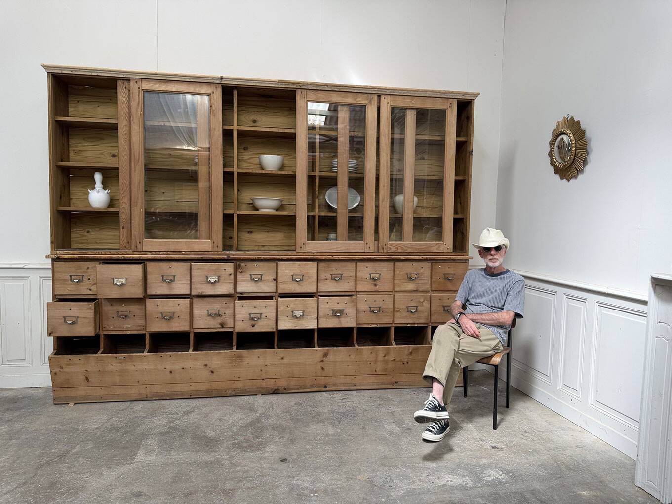 Showcase library workshop furniture 1940