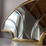 Art Deco mirror in the shape of a "Shell"