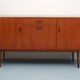 1960s sideboard in walnut with bar case