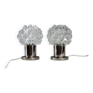 Two Bedside Table or Wall Lamps by Kamenicky Senov, 1970s