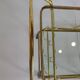 Elegant food trolley - brass - vintage.