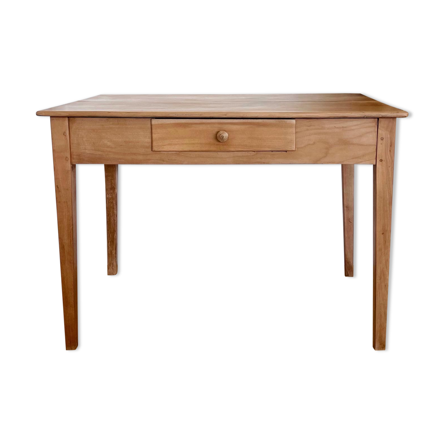 Farm table type desk