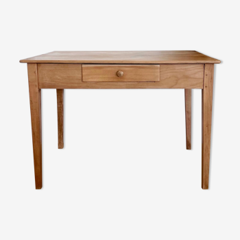 Farm table type desk