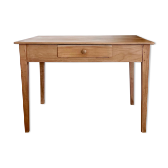 Farm table type desk
