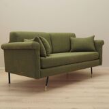 Green sofa, Italian design, 1960s, production: Italy