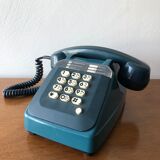 Vintage Socotel phone blue