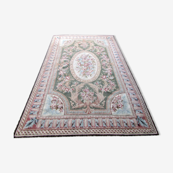 Tapis Français Aubusson fait main 176cm x 282cm 1980