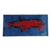 Huile sur carton signé Massoc années 60