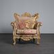 Pair of Baroque armchairs by The People of the Labyrinths, Netherlands, 2000s