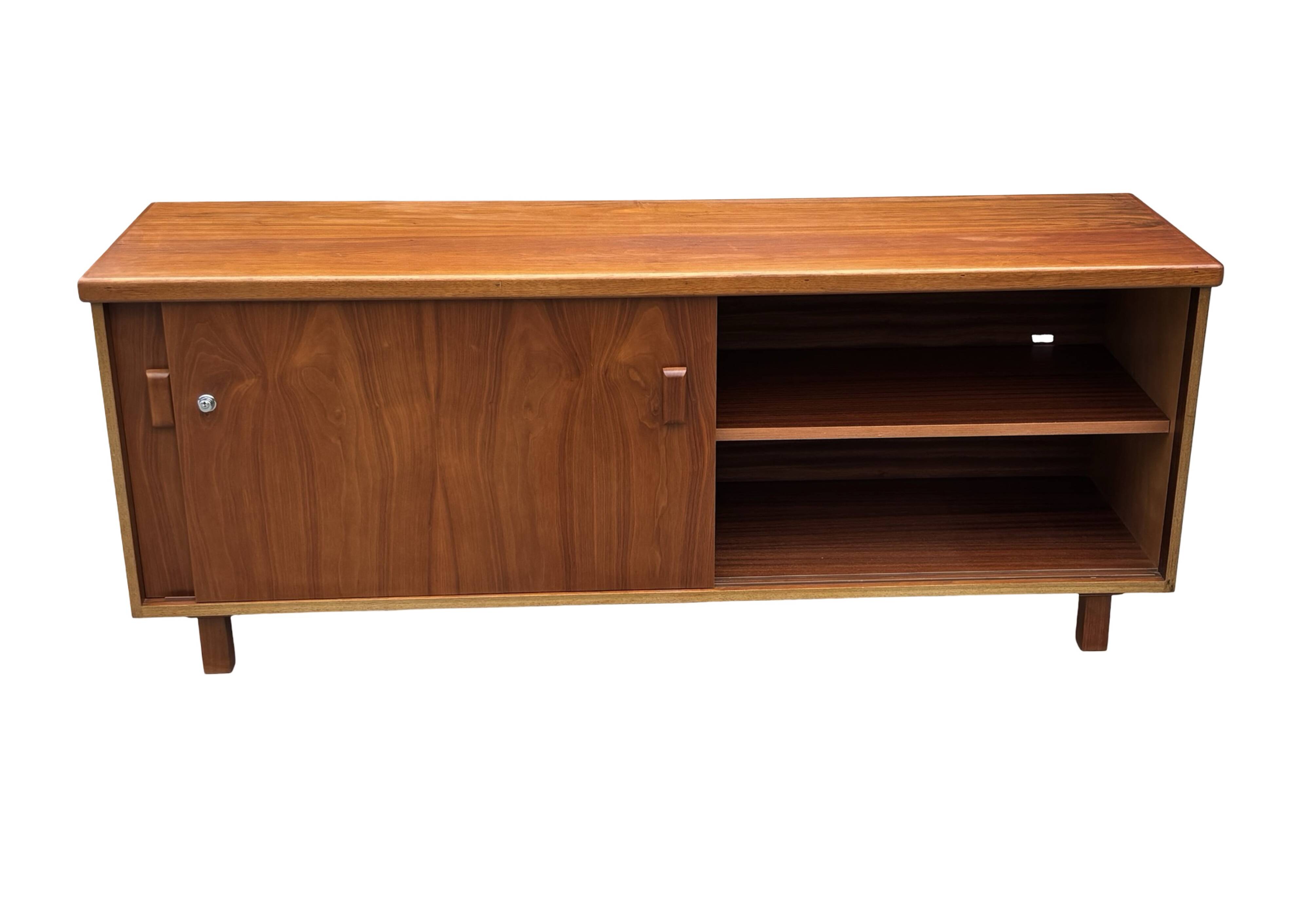 Vintage Sideboard Lowboard TV Cabinet 1960s Teak