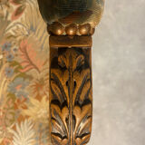 Louis XIII style walnut armchair