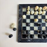 Vintage marble chess set
