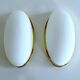 Pair of Vintage Limburg Glass  Wall Lights