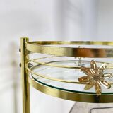 Lampe lotus dorée à 3 niveaux