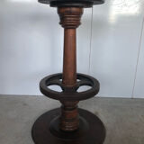 Vinatge solid wood bar top stool