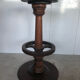 Vinatge solid wood bar top stool