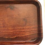 Pair of vintage teak tops