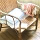 Fauteuil en osier