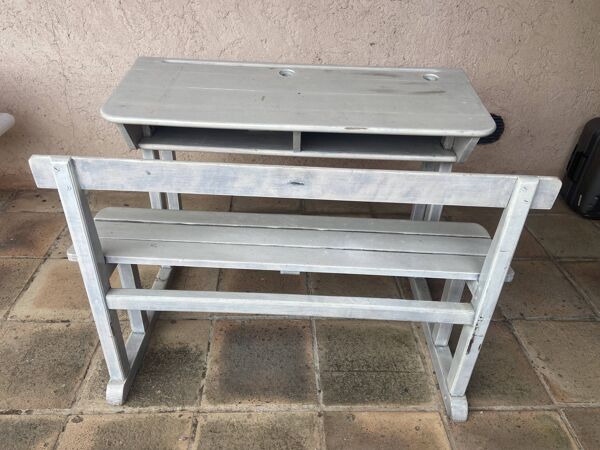 Bureau double écolier