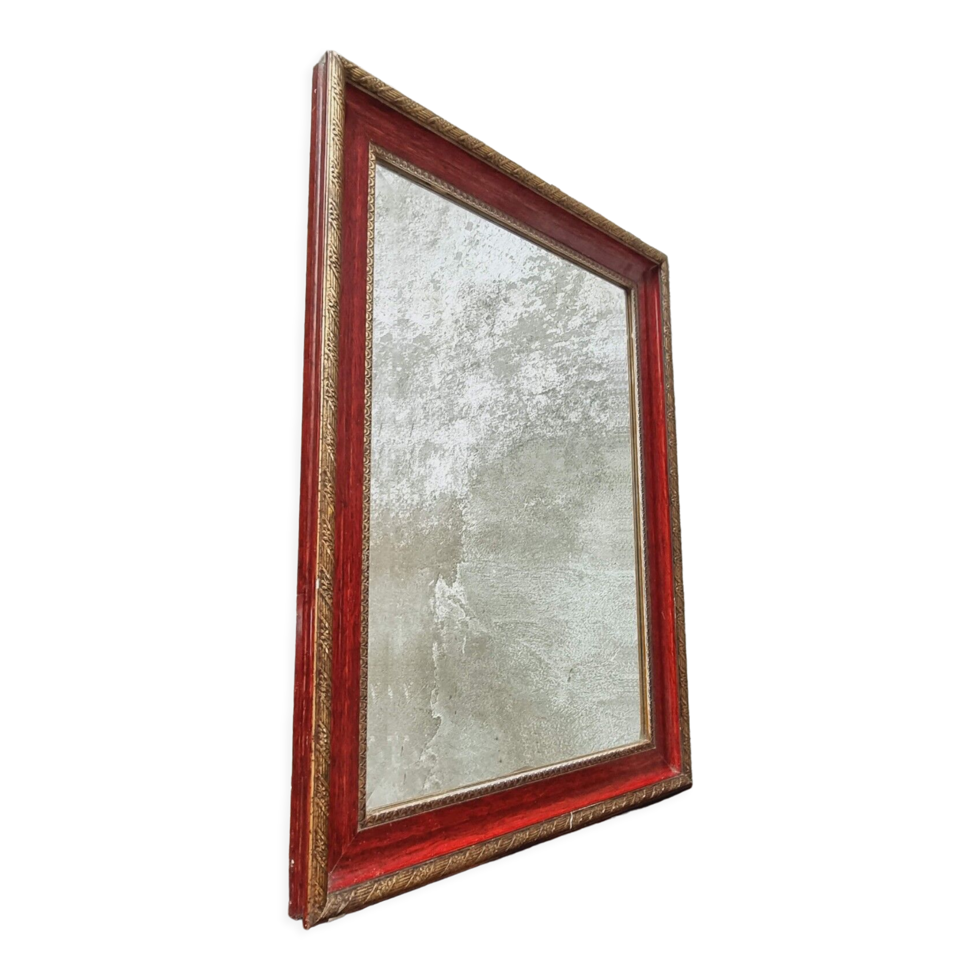 Antique French mirror wall mirror