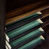 Vintage Mid-Century Scandinavian Modern Rosewood Highboard with Bar by Æ. Jensen & T. Mølholm