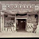 Fine Art Photography - Walker Evans (1936) – Facade of the CJ Fite store