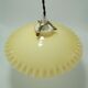 Suspension en opaline jaune