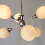 Sputnik vintage chandelier circa 1960