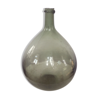 Dame Jeanne en verre 9L couleur vert eau