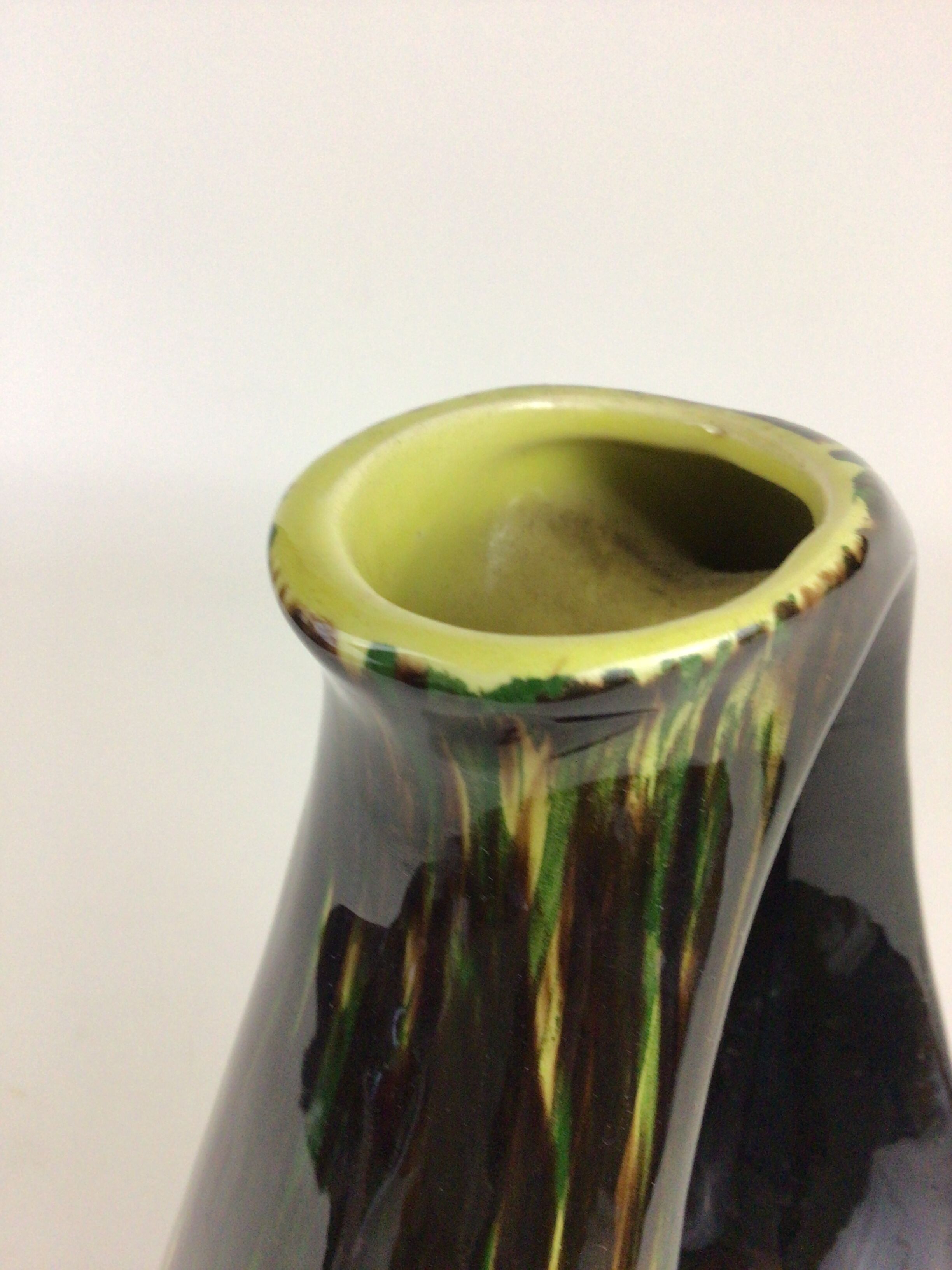 Ceramic vase Saint Clément years 50-60