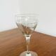 7 chiseled water glasses from the 20s/30s