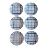 Ensemble de 6 assiettes creuses Moulins des Loups