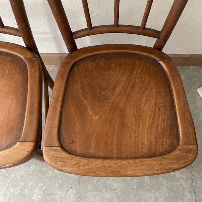 Paire de chaises bistrot