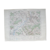 Vintage map of Thionville