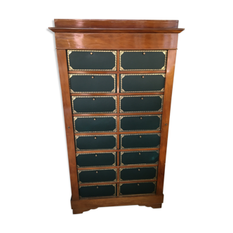 Cartonnier Louis Philippe mahogany
