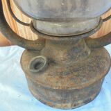 Old oil storm lamp