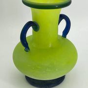 70s vase in glass paste