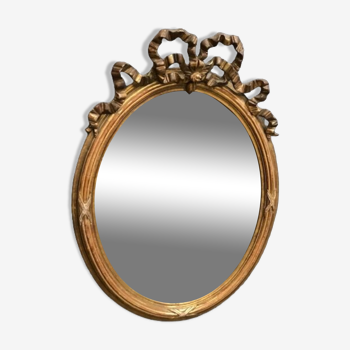 Miroir Louis XVI ovale