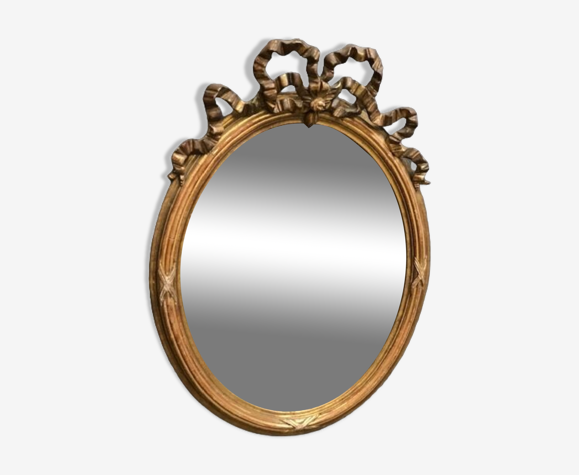 Miroir Louis XVI ovale