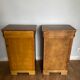 Pair of bedside tables Louis Philippe style