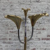 Standing Italian Calla lily floor lamp