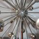 Vintage Sputnik lamp in chrome metal 7 lights