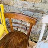 Set of 8 mismatched chairs