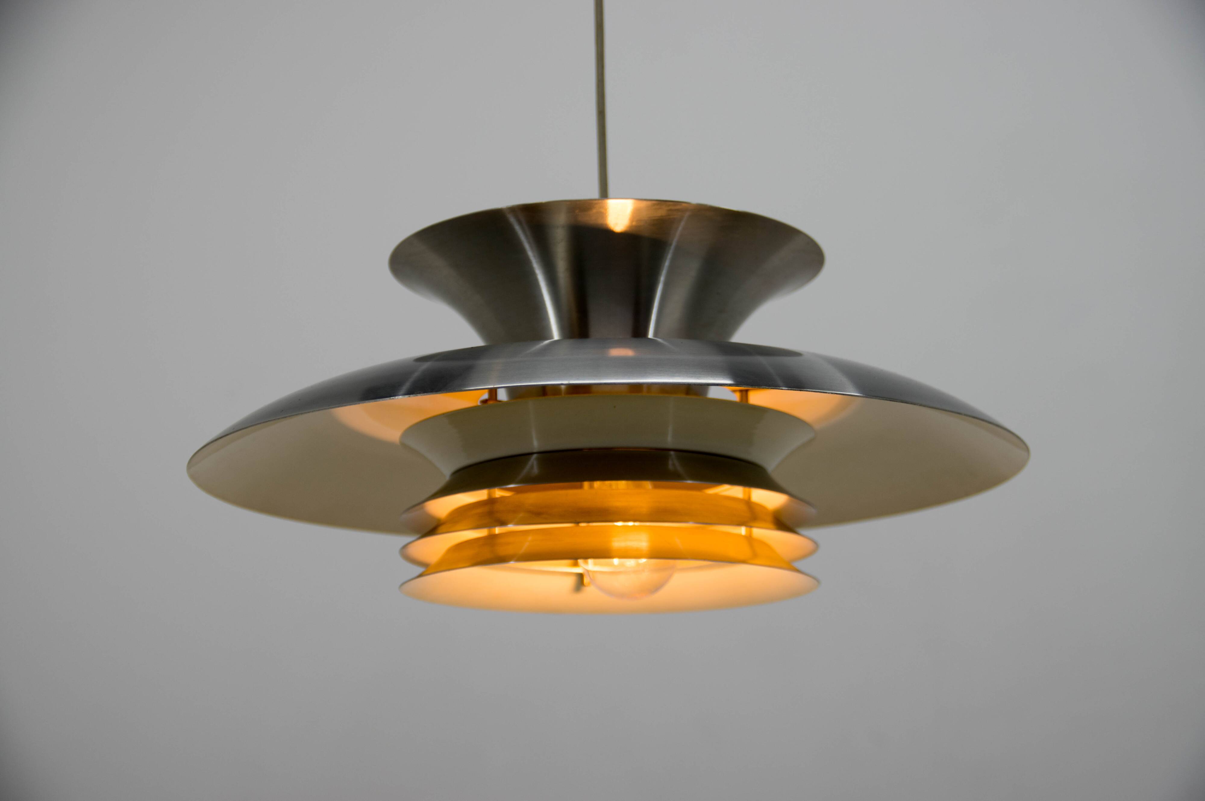 Vintage Danish Pendant, 1970s